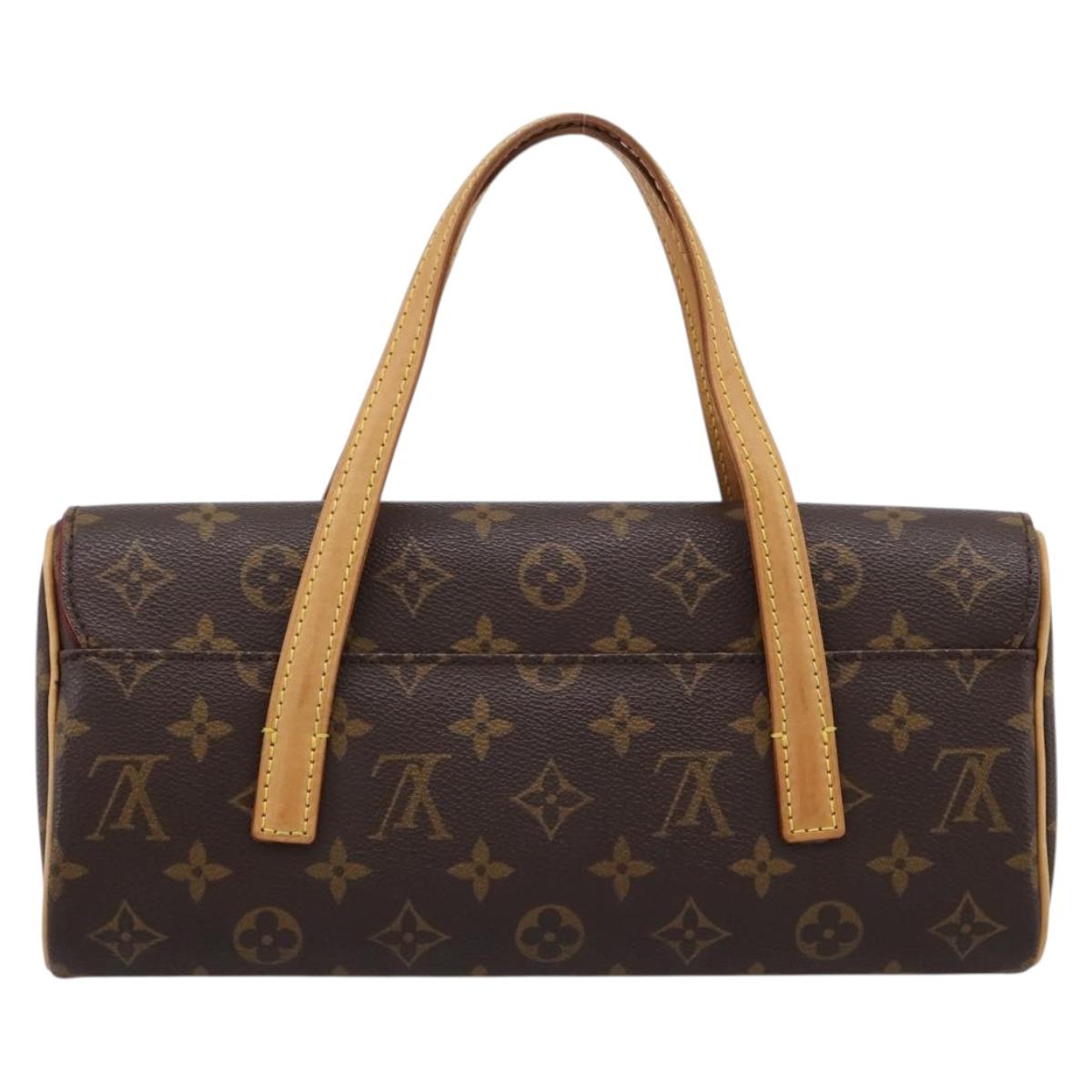 LOUIS VUITTON Monogram Sonatine Hand Bag M51902 LV Auth 201268V