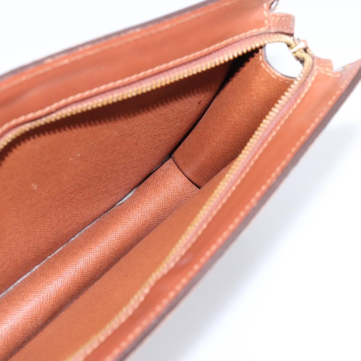 LOUIS VUITTON Monogram Pochette Homme Clutch Bag M51795 LV Auth 201275