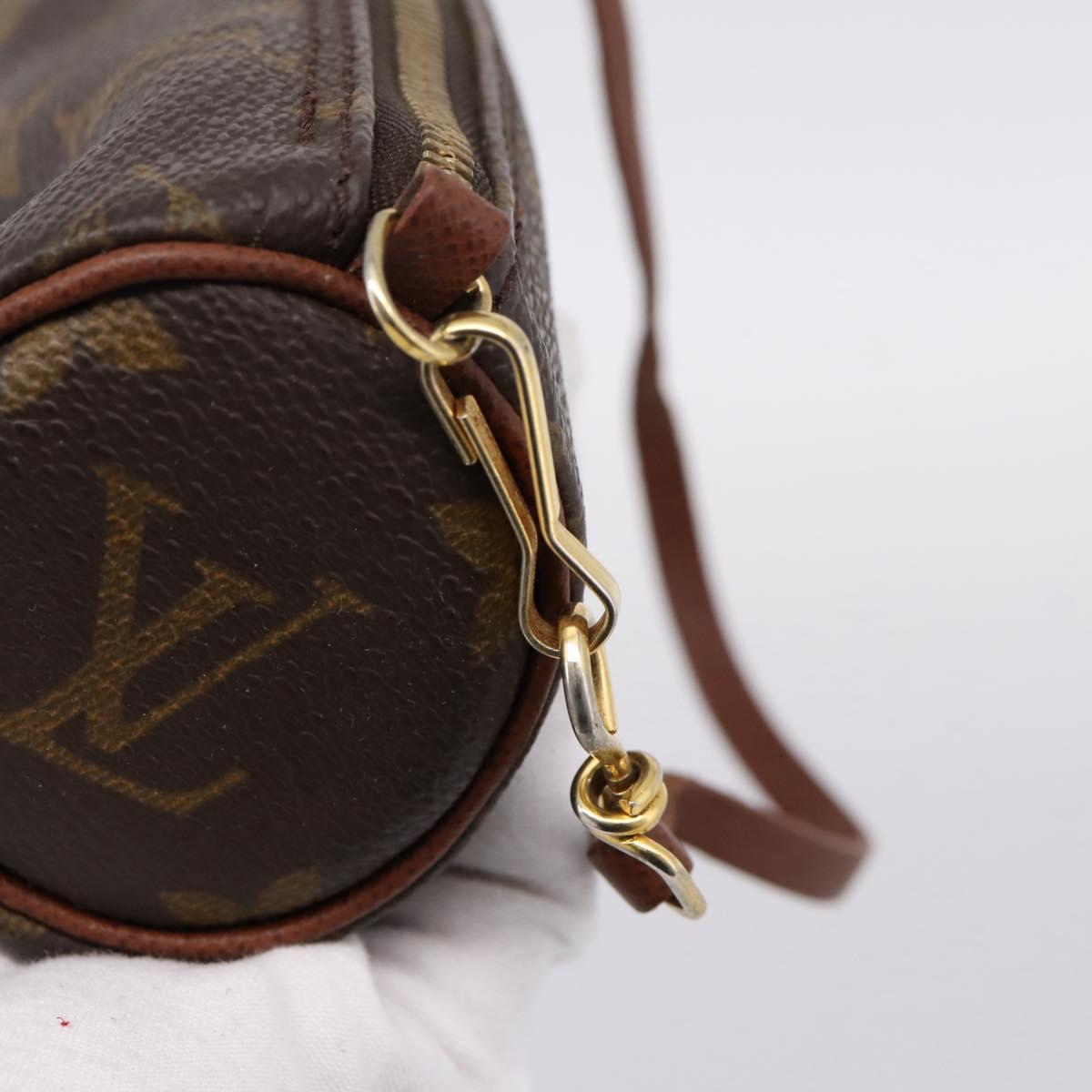 LOUIS VUITTON Monogram Papillon Pouch LV Auth 201276