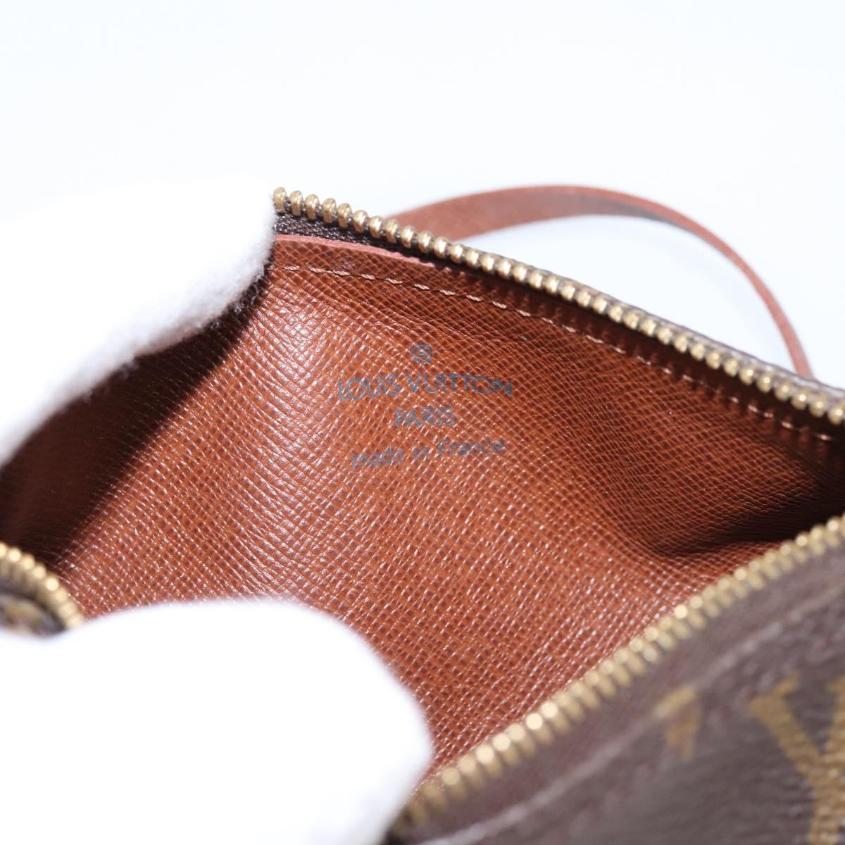 LOUIS VUITTON Monogram Papillon Pouch LV Auth 201276