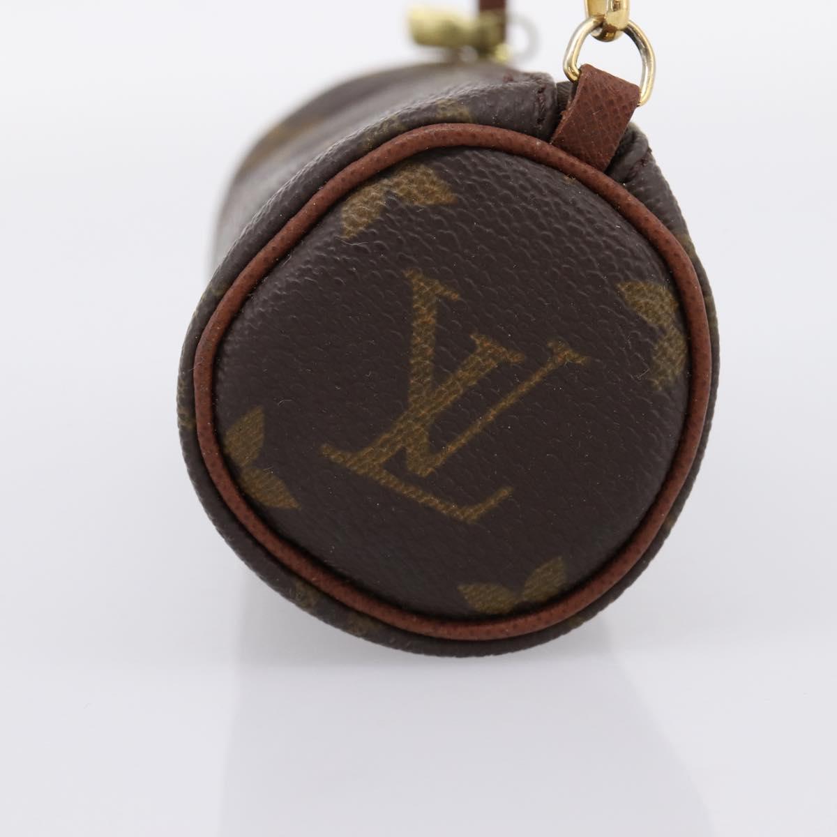LOUIS VUITTON Monogram Papillon Pouch LV Auth 201276