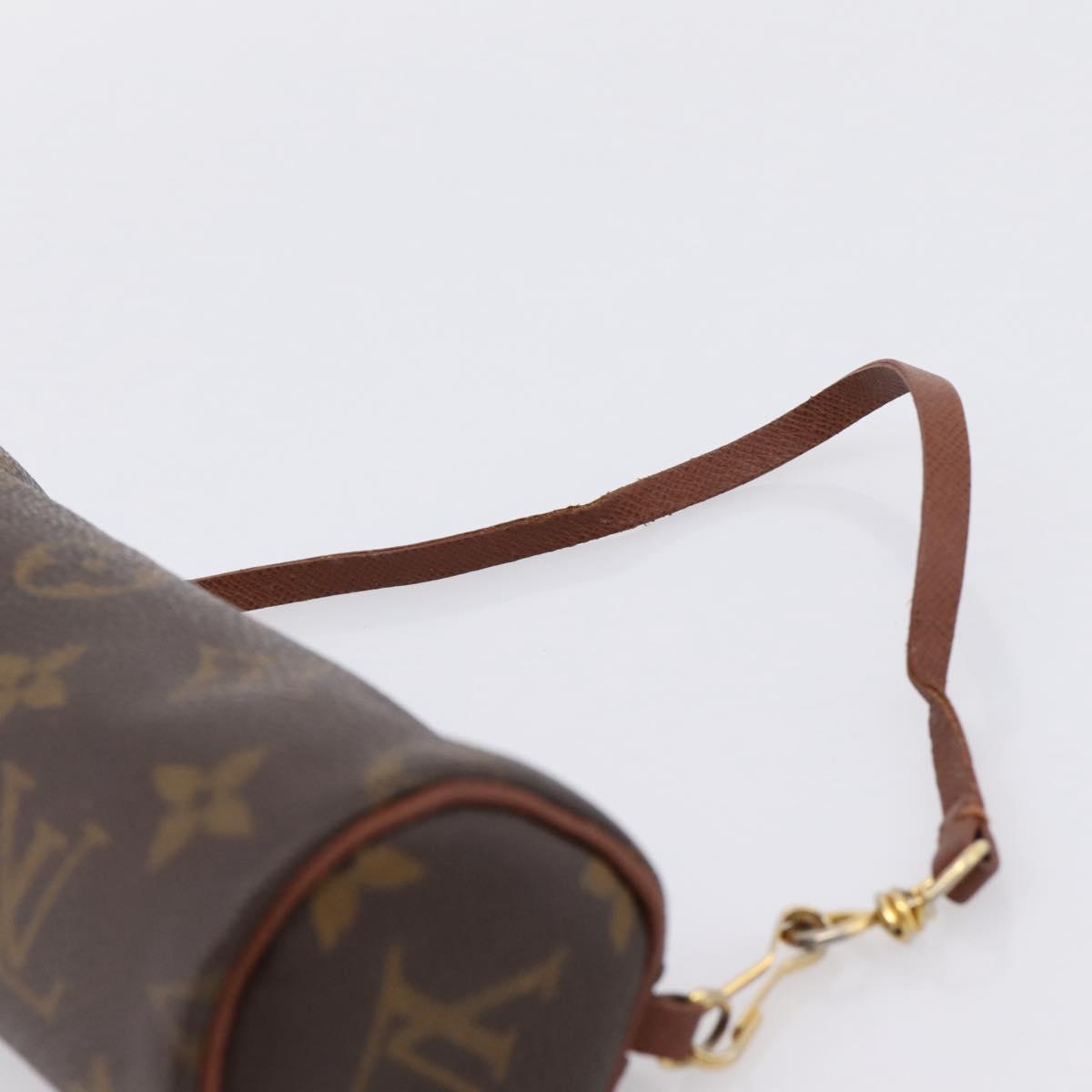 LOUIS VUITTON Monogram Papillon Pouch LV Auth 201276