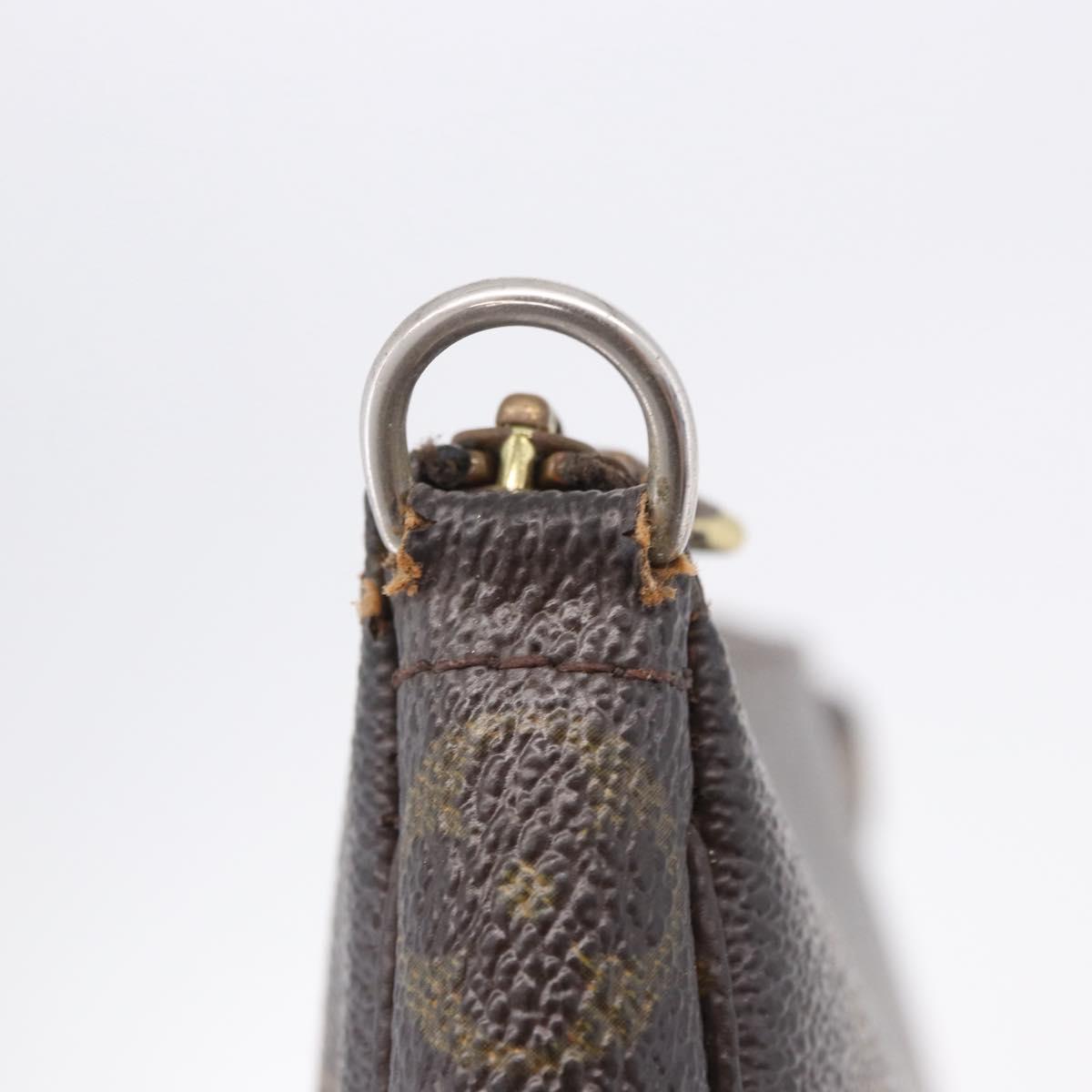 LOUIS VUITTON Monogram Pochette Accessoires Pouch M51980 LV Auth 201293