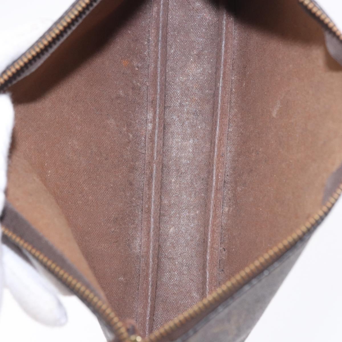 LOUIS VUITTON Monogram Pochette Accessoires Pouch M51980 LV Auth 201293