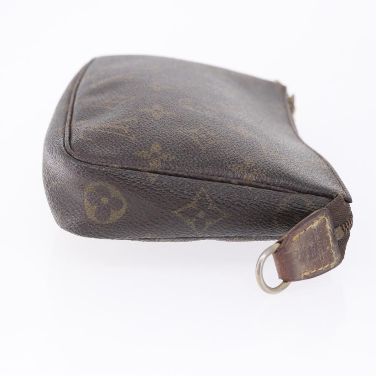 LOUIS VUITTON Monogram Pochette Accessoires Pouch M51980 LV Auth 201293
