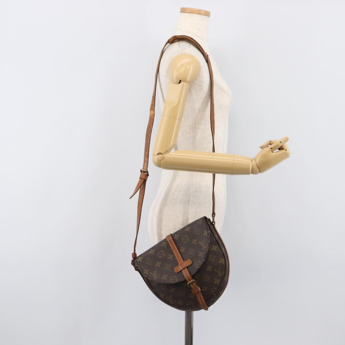 LOUIS VUITTON Monogram Chantilly MM Shoulder Bag M51233 LV Auth 201297