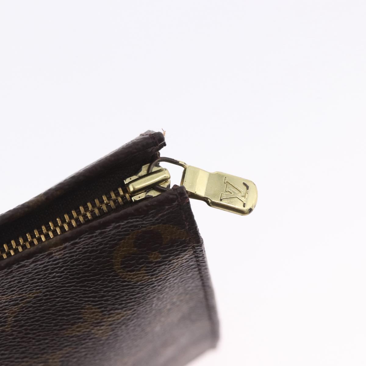 LOUIS VUITTON Monogram Poche Toilette 26 Pouch M47542 LV Auth 201299