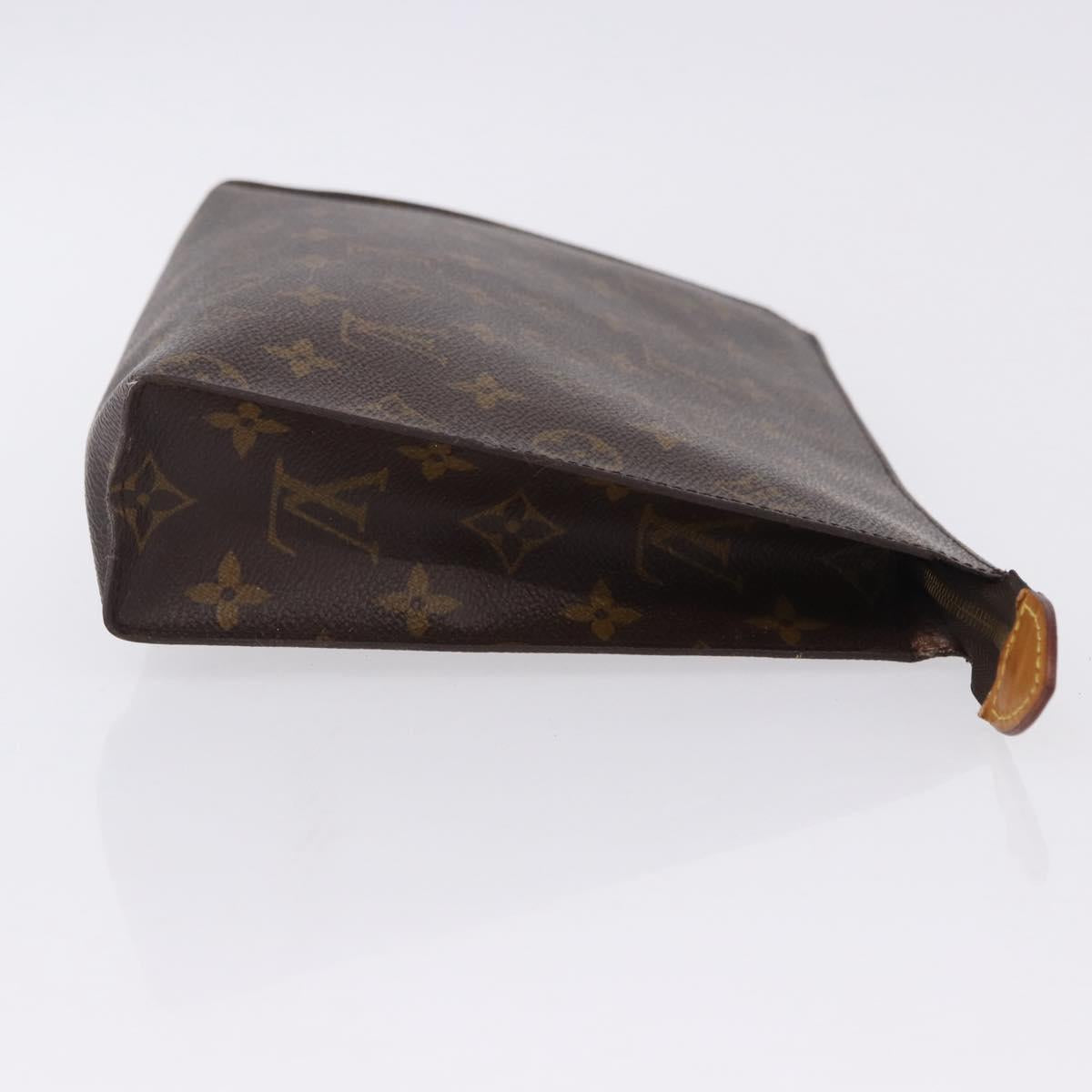 LOUIS VUITTON Monogram Poche Toilette 26 Pouch M47542 LV Auth 201299