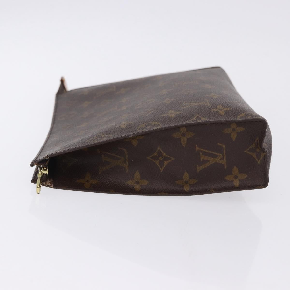 LOUIS VUITTON Monogram Poche Toilette 26 Pouch M47542 LV Auth 201299