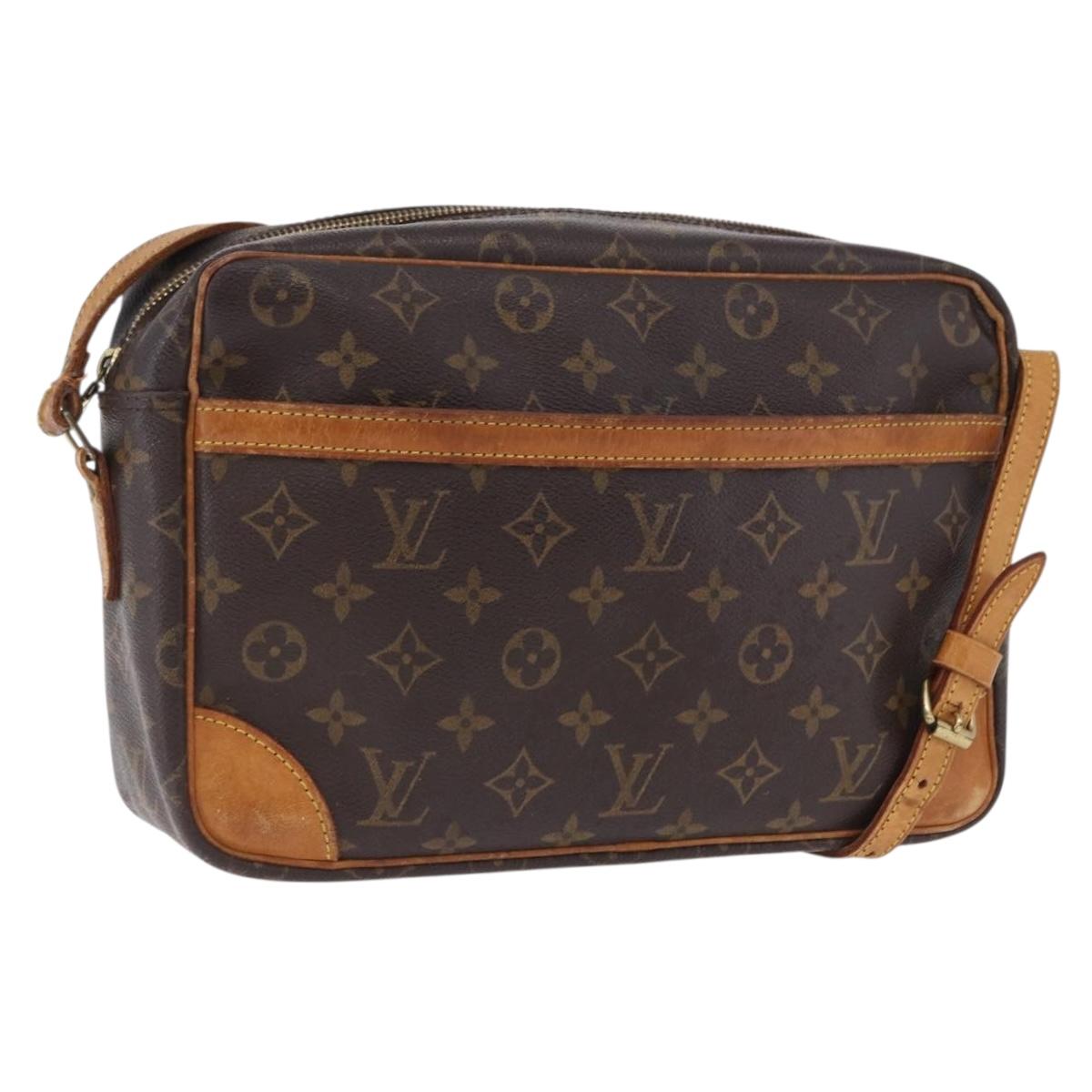 LOUIS VUITTON Monogram Trocadero 27 Shoulder Bag M51274 LV Auth 201312