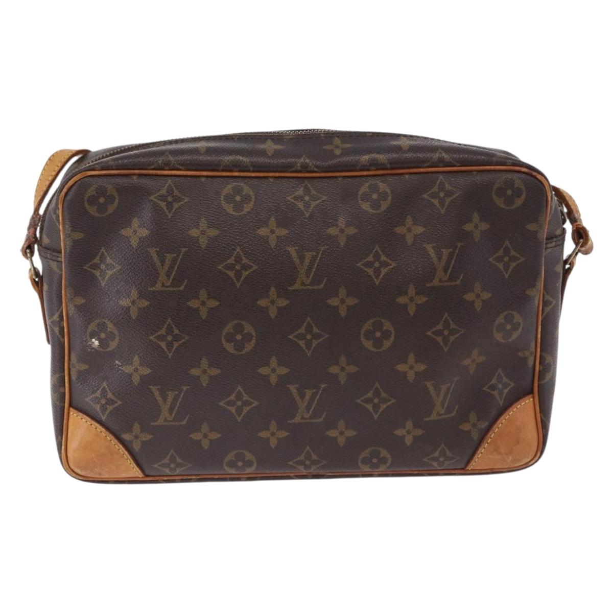 LOUIS VUITTON Monogram Trocadero 27 Shoulder Bag M51274 LV Auth 201312