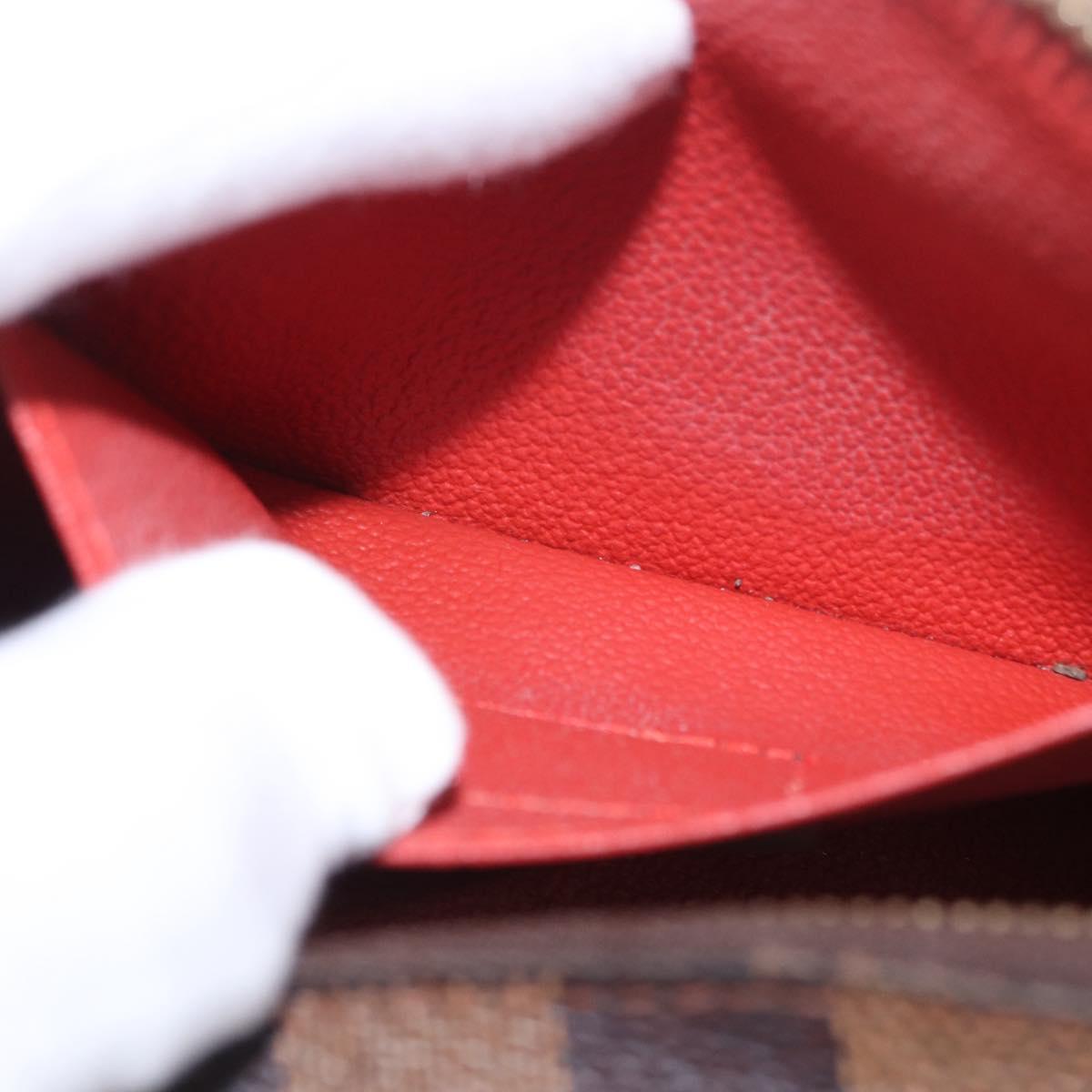 LOUIS VUITTON Damier Ebene Pochette Cosmetic PM Pouch N47516 LV Auth 201322A