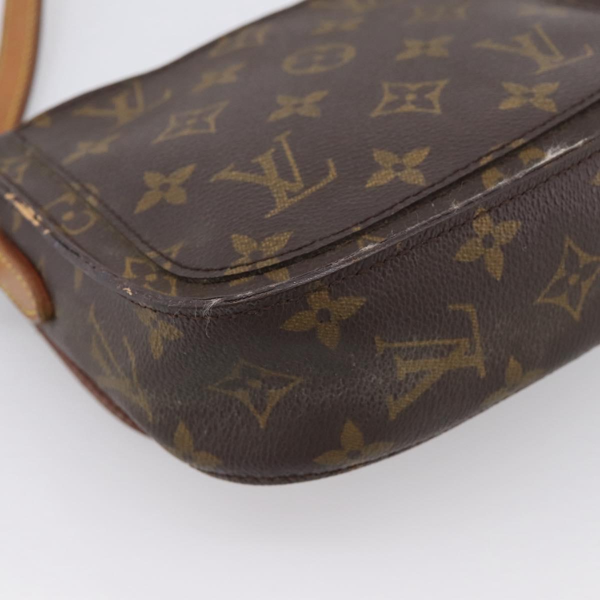 LOUIS VUITTON Monogram Saint Cloud PM Shoulder Bag M51244 LV Auth 201329