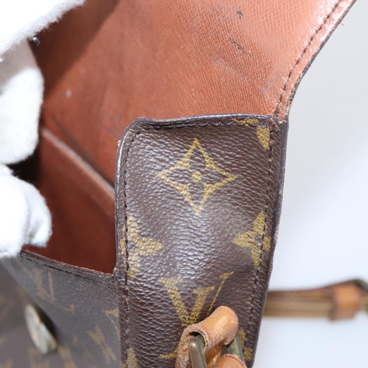 LOUIS VUITTON Monogram Saint Cloud PM Shoulder Bag M51244 LV Auth 201329