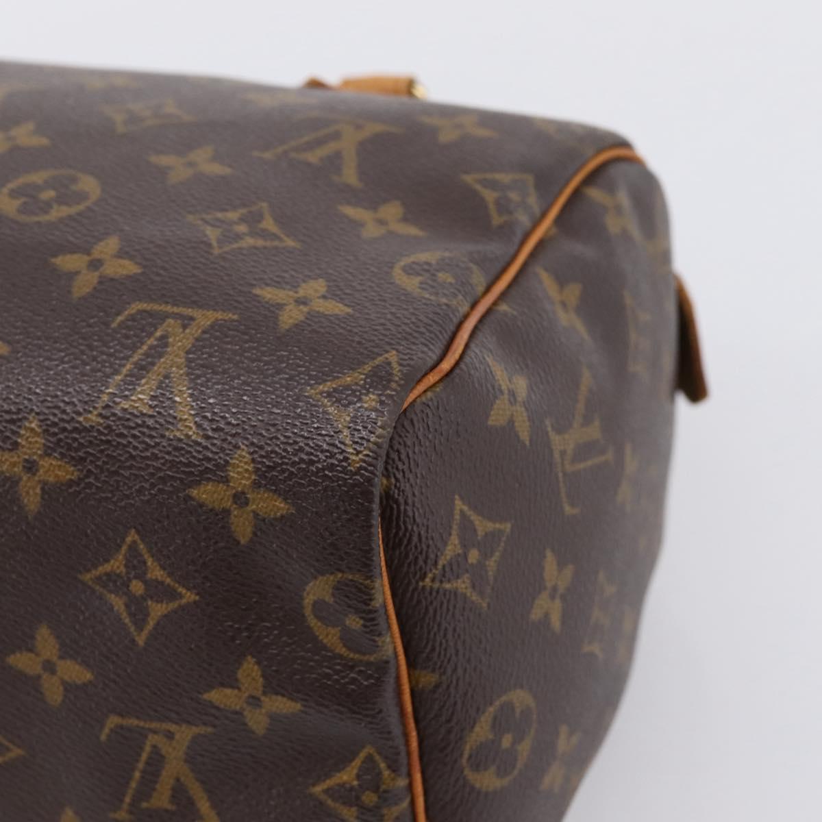 LOUIS VUITTON Monogram Speedy 25 Hand Bag M41528 LV Auth 201331