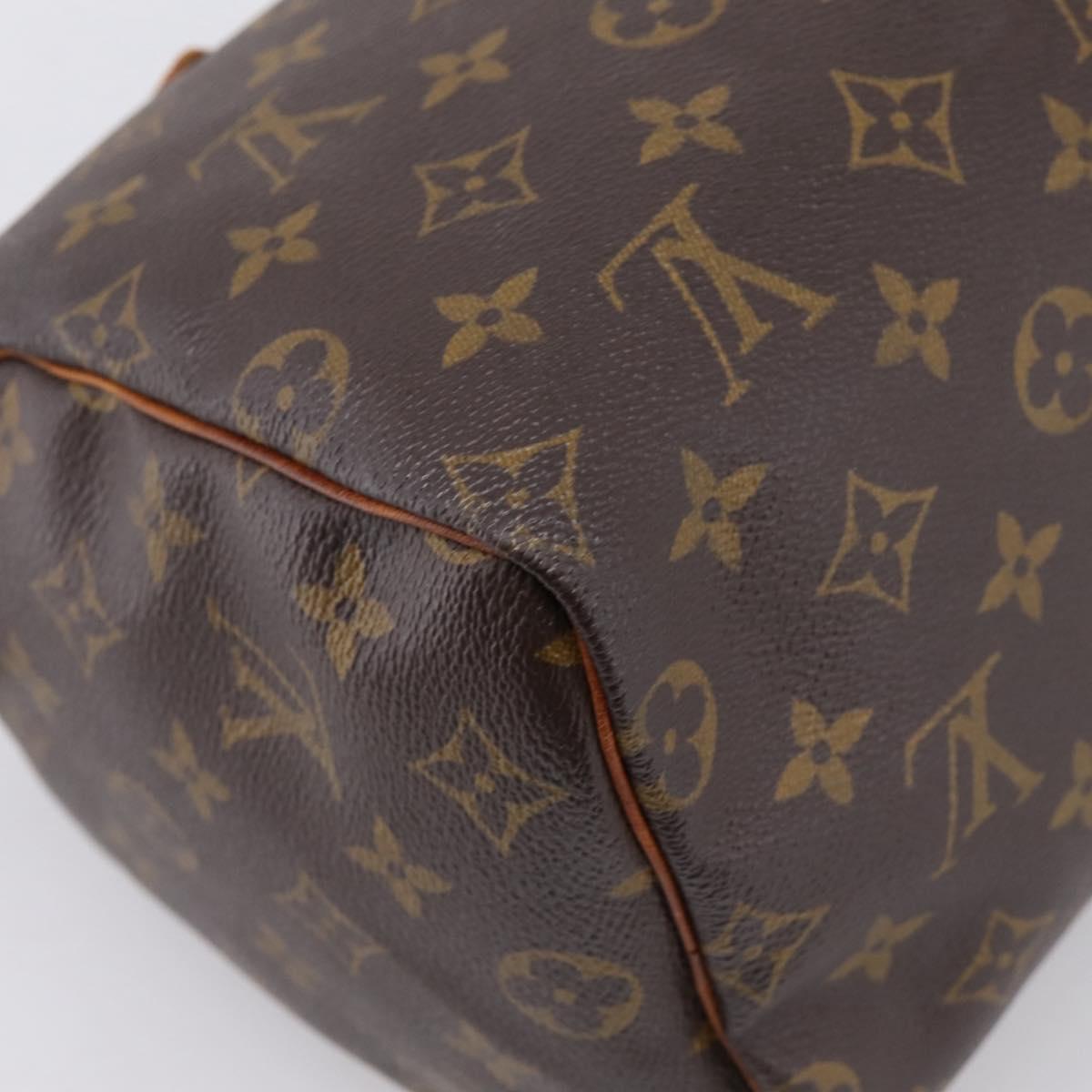 LOUIS VUITTON Monogram Speedy 25 Hand Bag M41528 LV Auth 201331