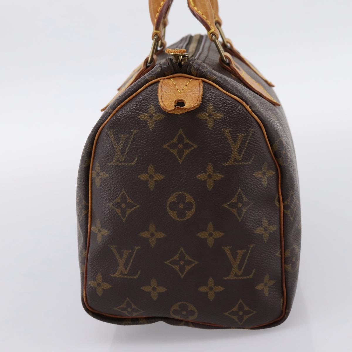 LOUIS VUITTON Monogram Speedy 25 Hand Bag M41528 LV Auth 201331