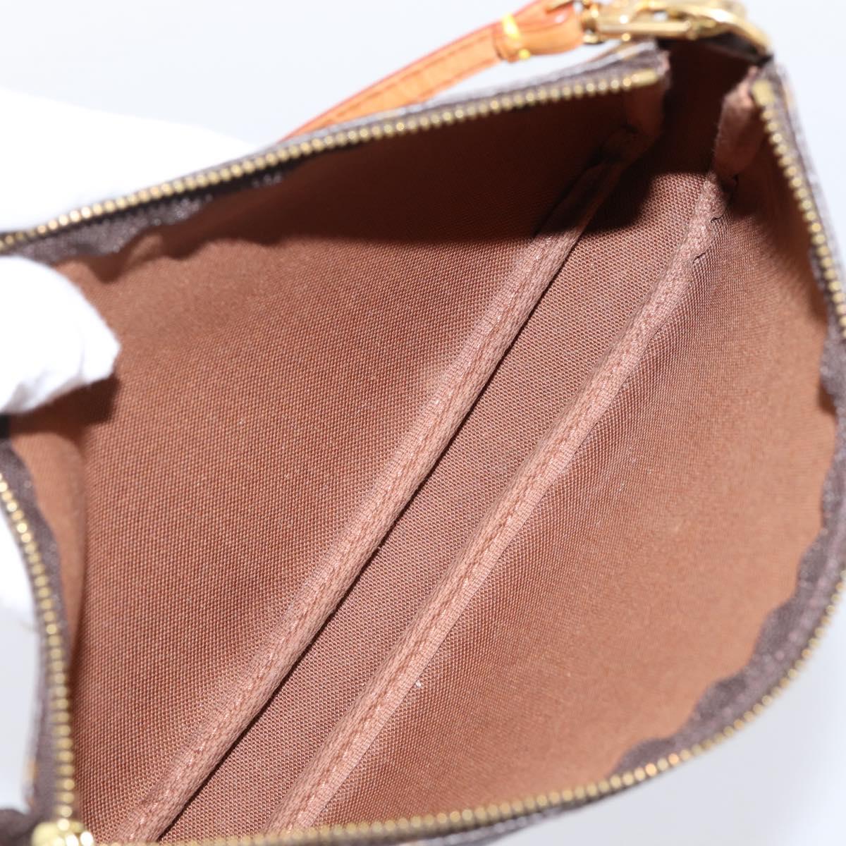 LOUIS VUITTON Monogram Pochette Accessoires Pouch M51980 LV Auth 201332V