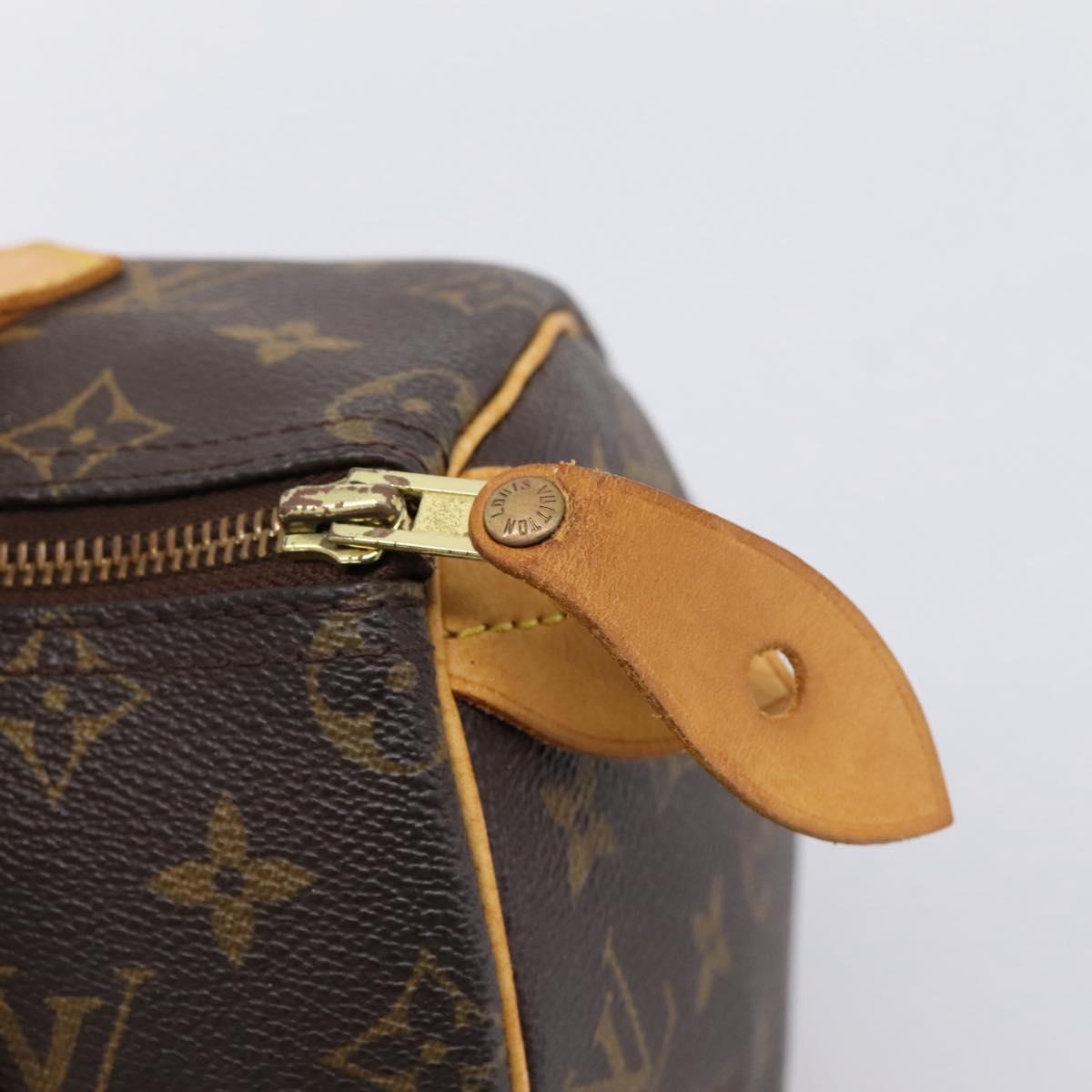 LOUIS VUITTON Monogram Speedy 25 Hand Bag M41528 LV Auth 201333A