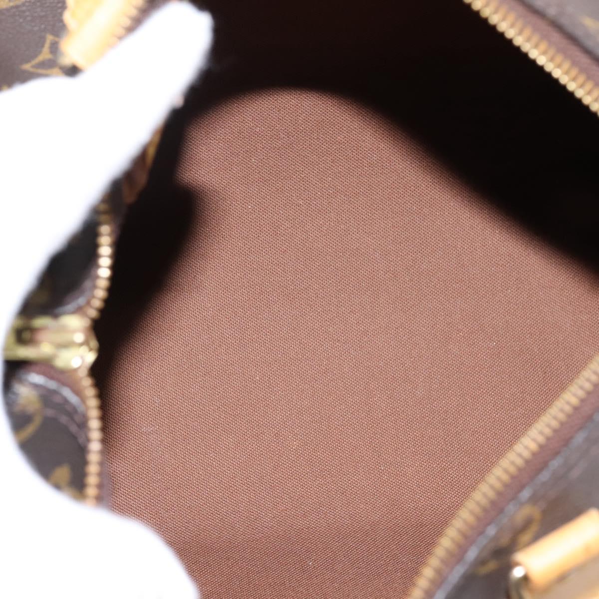 LOUIS VUITTON Monogram Speedy 25 Hand Bag M41528 LV Auth 201333A
