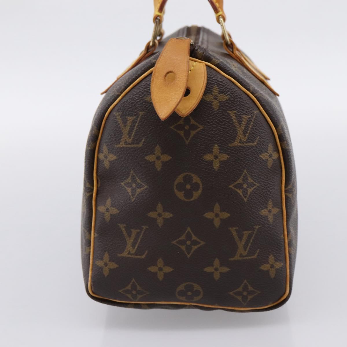 LOUIS VUITTON Monogram Speedy 25 Hand Bag M41528 LV Auth 201333A