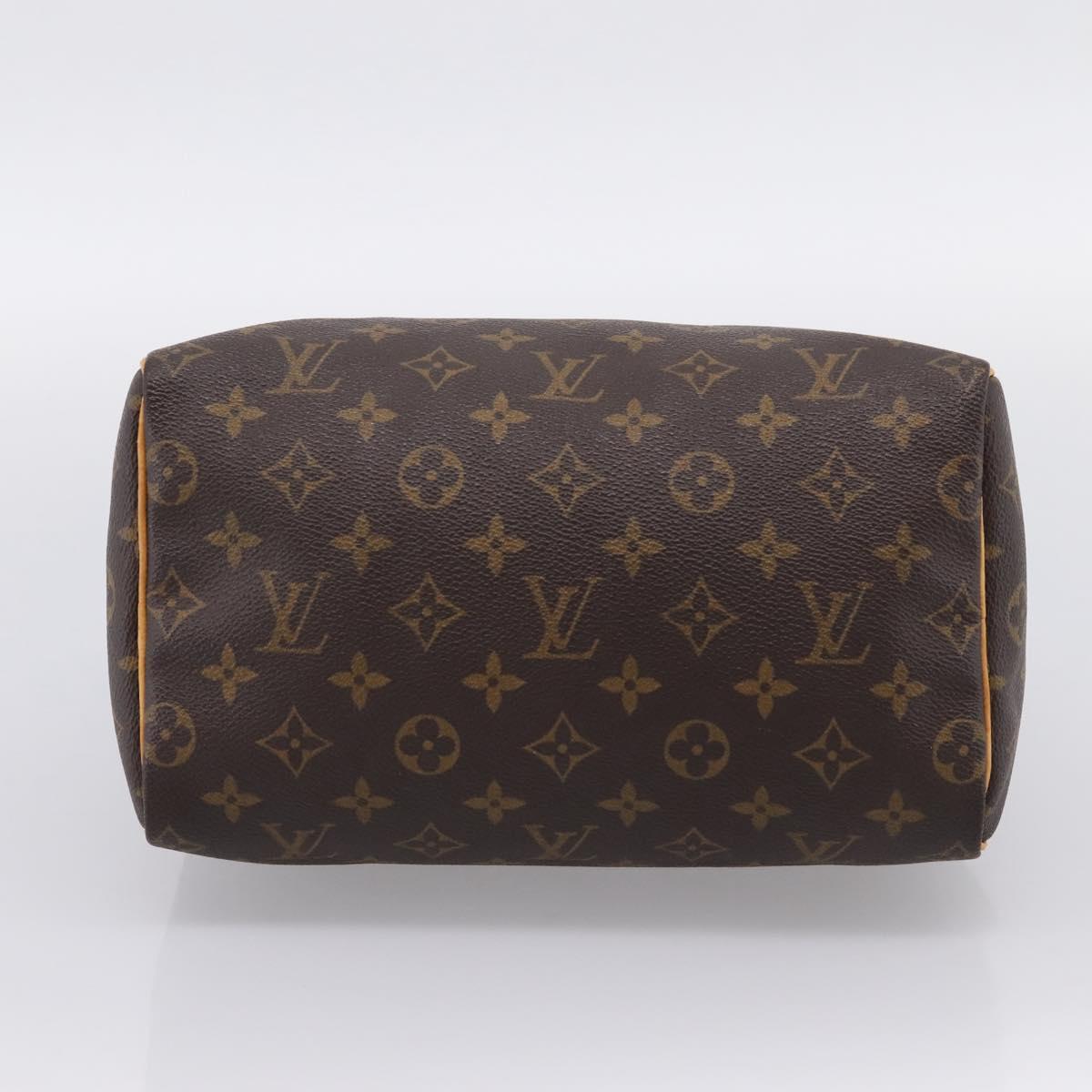 LOUIS VUITTON Monogram Speedy 25 Hand Bag M41528 LV Auth 201333A