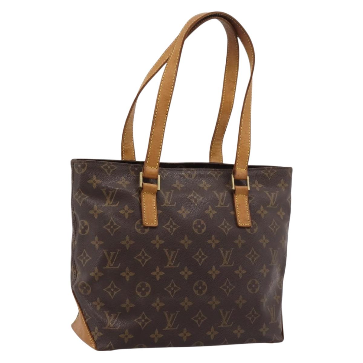 LOUIS VUITTON Monogram Cabas Piano Tote Bag M51148 LV Auth 201334A