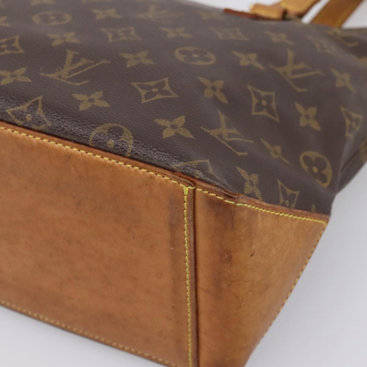 LOUIS VUITTON Monogram Cabas Piano Tote Bag M51148 LV Auth 201334A