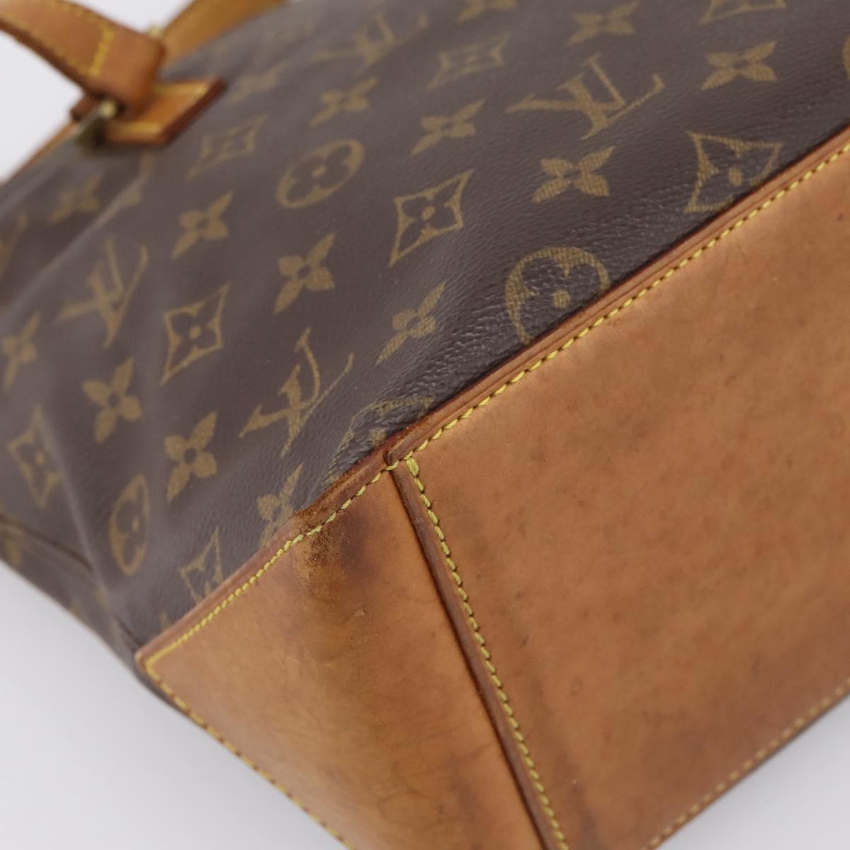 LOUIS VUITTON Monogram Cabas Piano Tote Bag M51148 LV Auth 201334A
