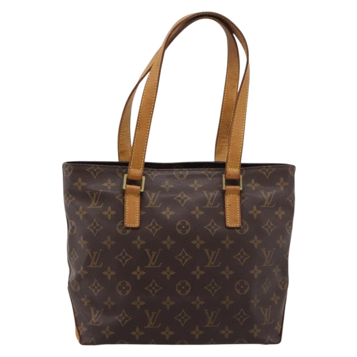 LOUIS VUITTON Monogram Cabas Piano Tote Bag M51148 LV Auth 201334A