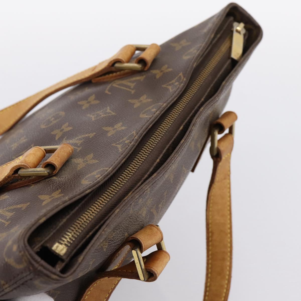 LOUIS VUITTON Monogram Cabas Piano Tote Bag M51148 LV Auth 201334A