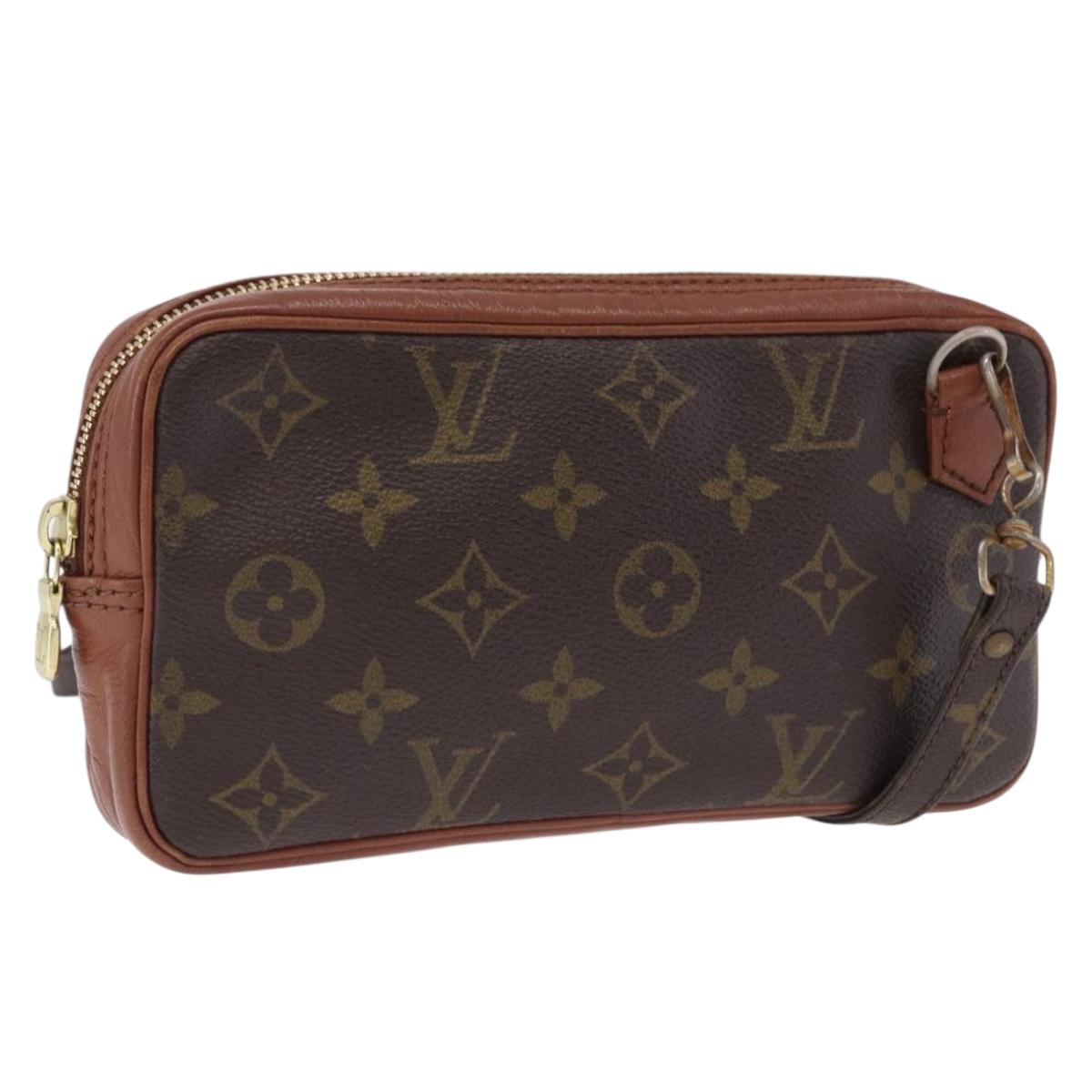 LOUIS VUITTON Monogram Marly Bandouliere Shoulder Bag Vintage LV Auth 201335A