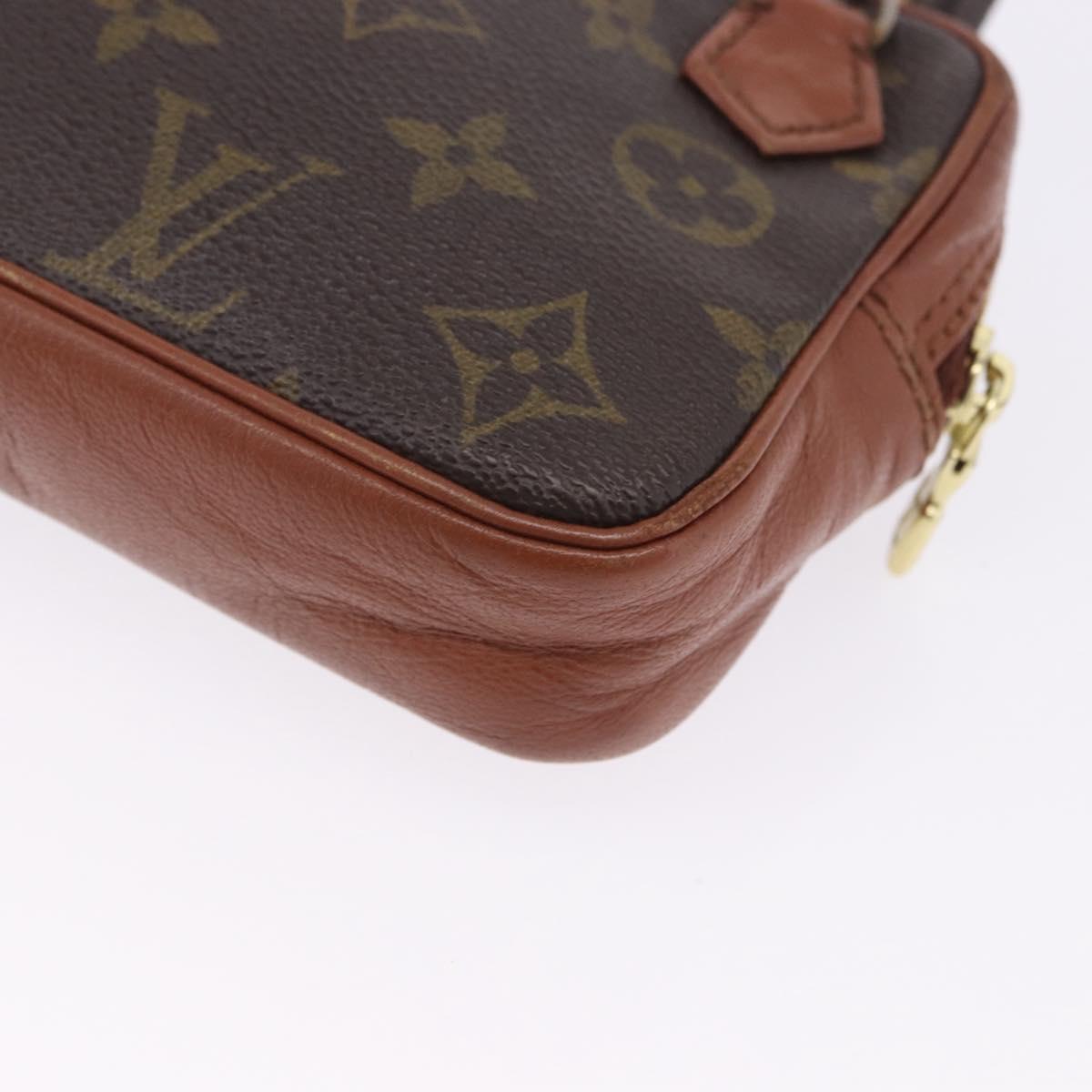 LOUIS VUITTON Monogram Marly Bandouliere Shoulder Bag Vintage LV Auth 201335A