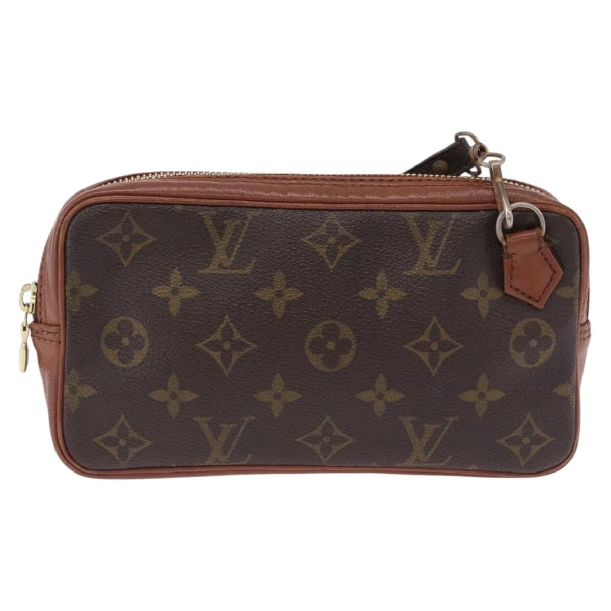 LOUIS VUITTON Monogram Marly Bandouliere Shoulder Bag Vintage LV Auth 201335A