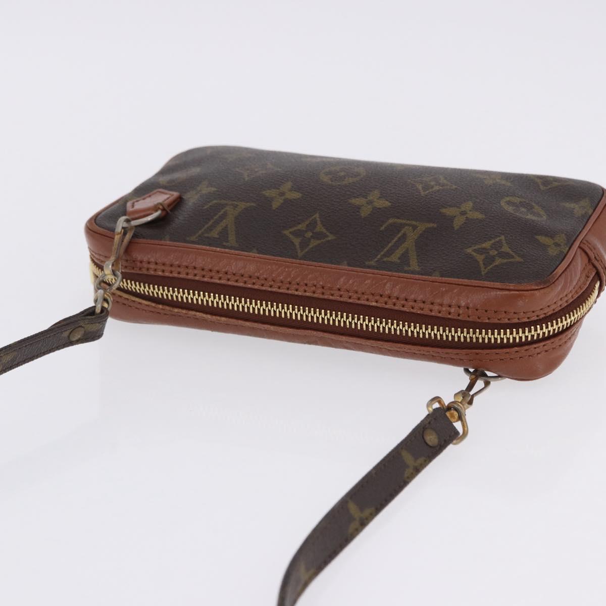LOUIS VUITTON Monogram Marly Bandouliere Shoulder Bag Vintage LV Auth 201335A