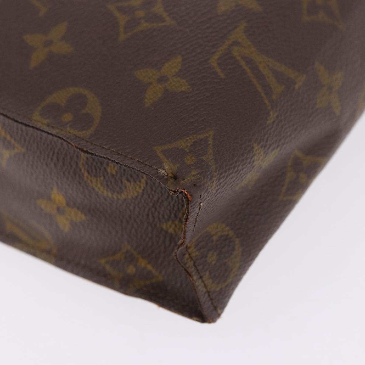 LOUIS VUITTON Monogram Poche Toilette 26 Pouch M47542 LV Auth 201336