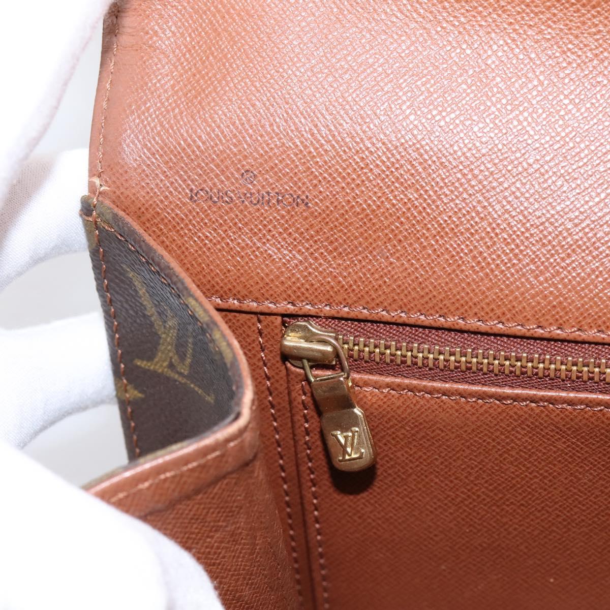 LOUIS VUITTON Monogram Pochette Dam GM Clutch Bag M51810 LV Auth 201337A