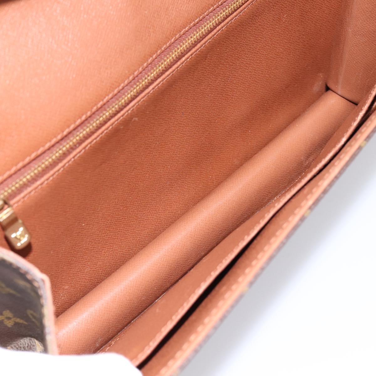 LOUIS VUITTON Monogram Pochette Dam GM Clutch Bag M51810 LV Auth 201337A