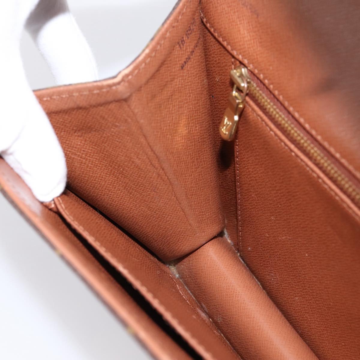 LOUIS VUITTON Monogram Pochette Dam GM Clutch Bag M51810 LV Auth 201337A