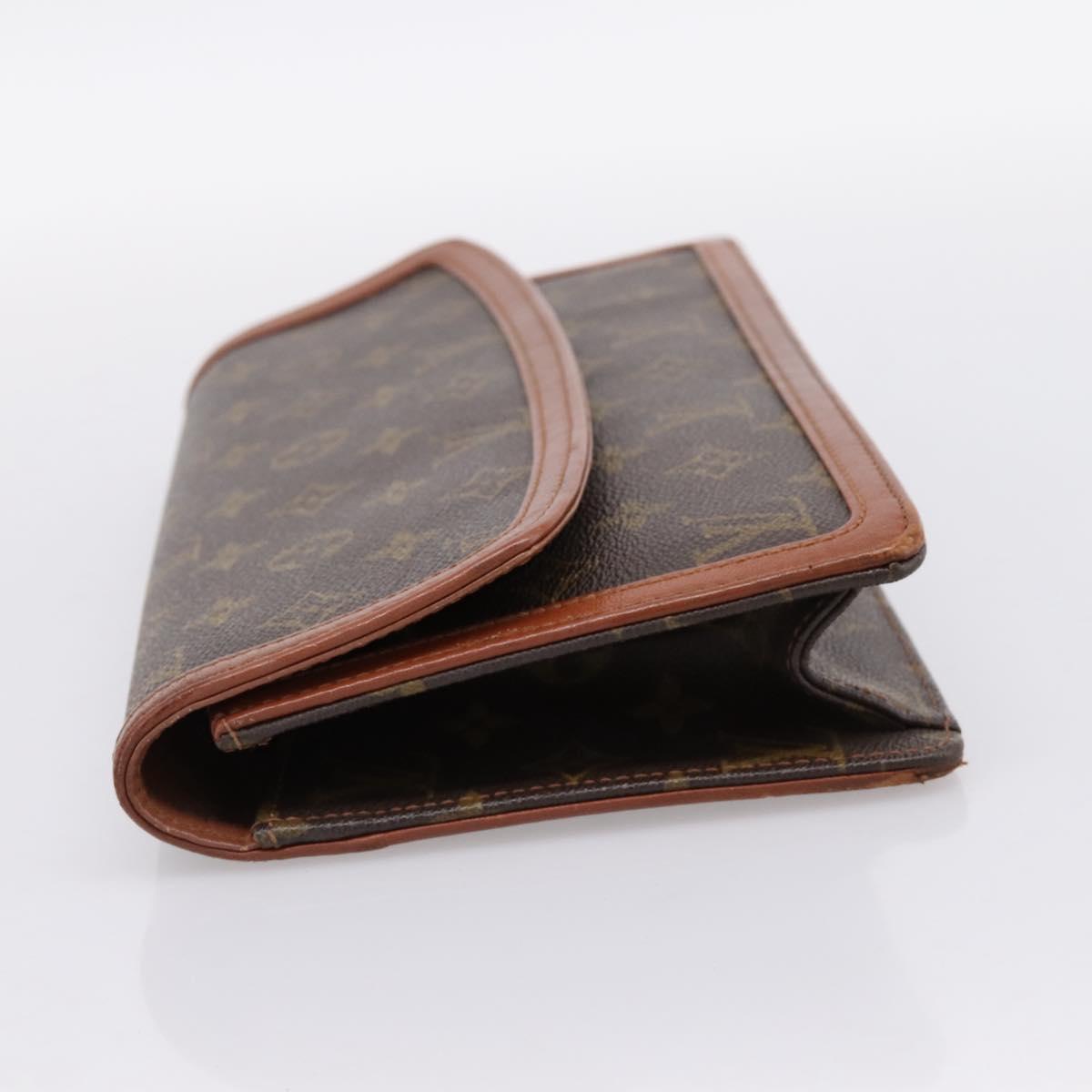 LOUIS VUITTON Monogram Pochette Dam GM Clutch Bag M51810 LV Auth 201337A