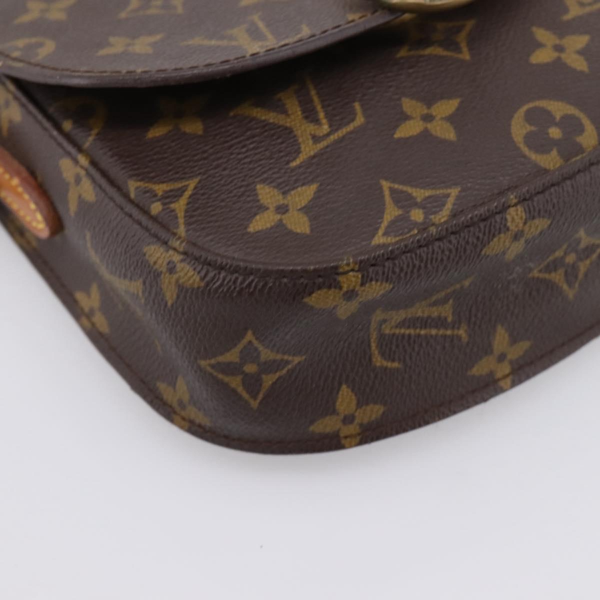 LOUIS VUITTON Monogram Saint Cloud PM Shoulder Bag M51244 LV Auth 201345