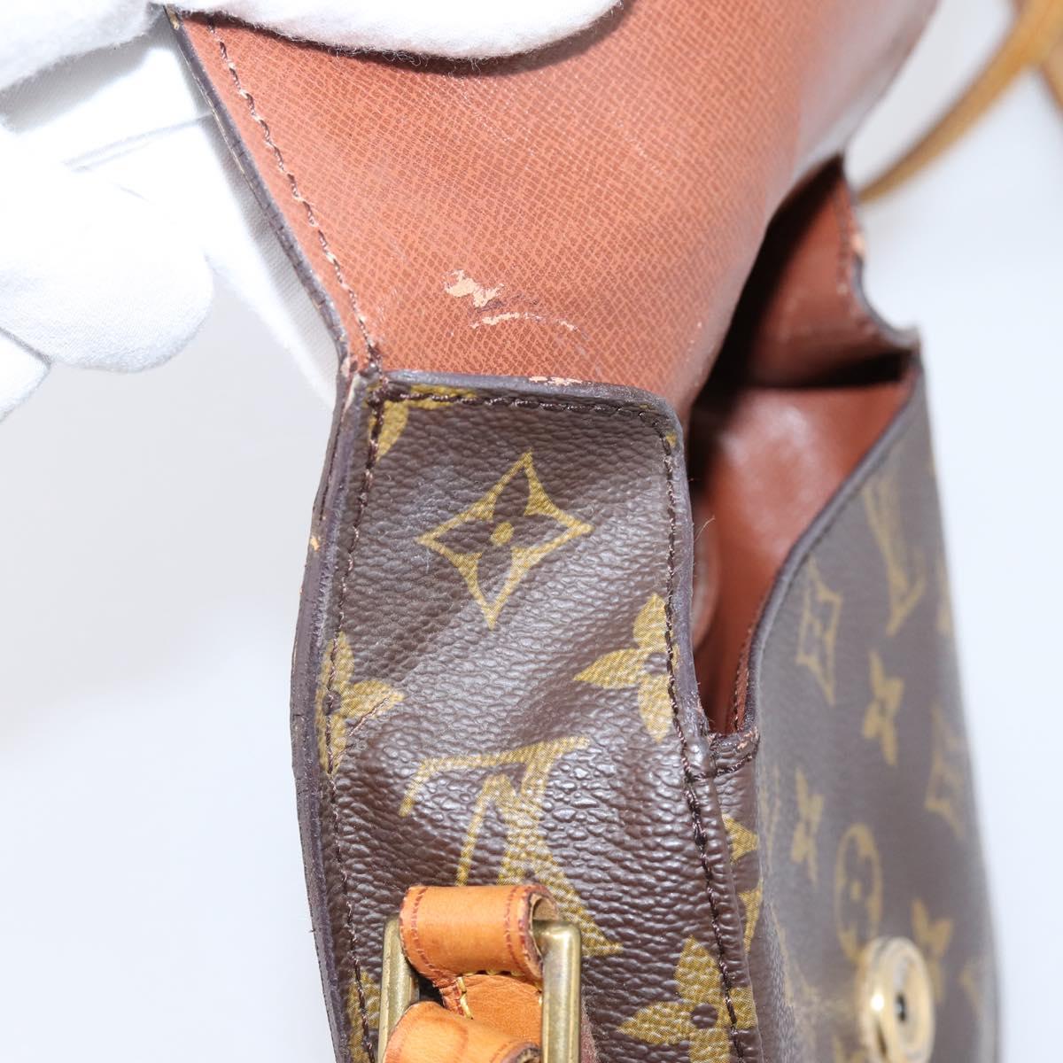 LOUIS VUITTON Monogram Saint Cloud PM Shoulder Bag M51244 LV Auth 201345