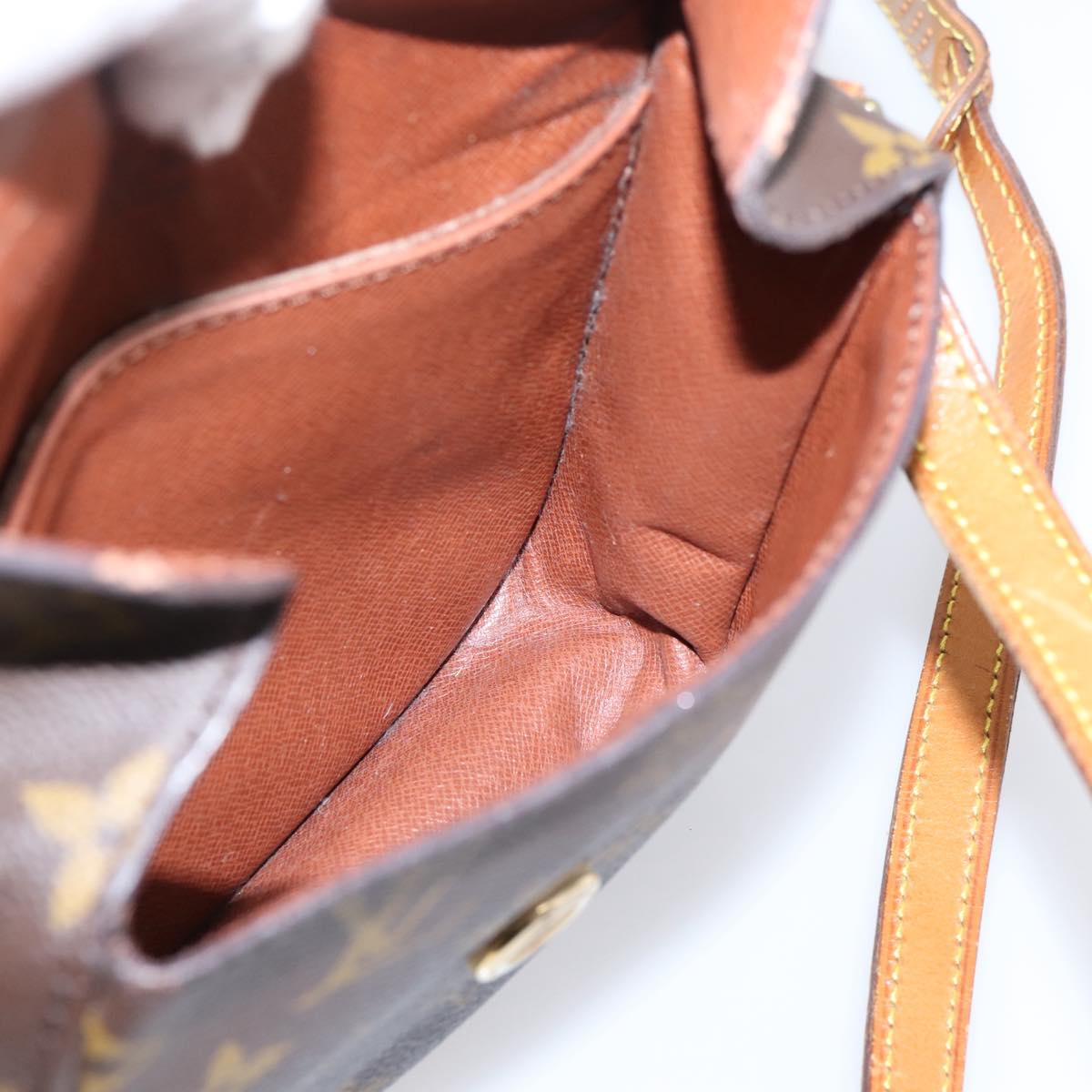 LOUIS VUITTON Monogram Saint Cloud PM Shoulder Bag M51244 LV Auth 201345
