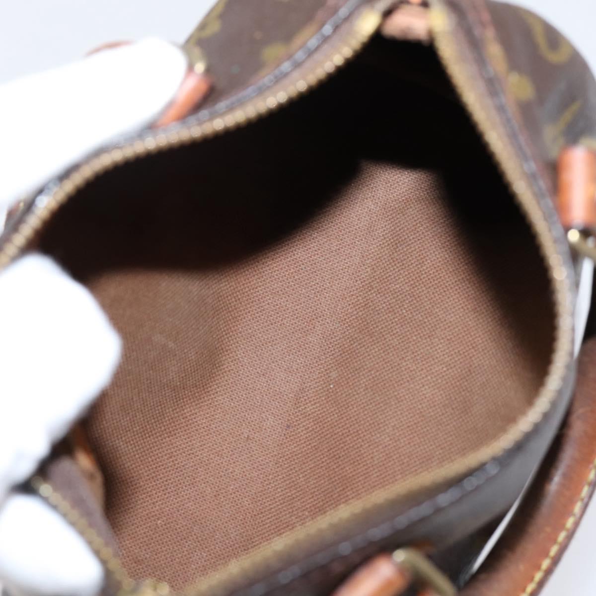 LOUIS VUITTON Monogram Mini Speedy Hand Bag M41534 LV Auth 201349