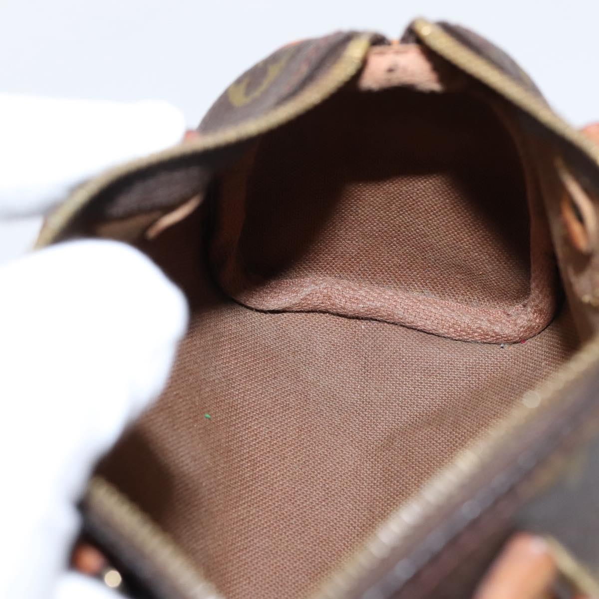 LOUIS VUITTON Monogram Mini Speedy Hand Bag M41534 LV Auth 201349