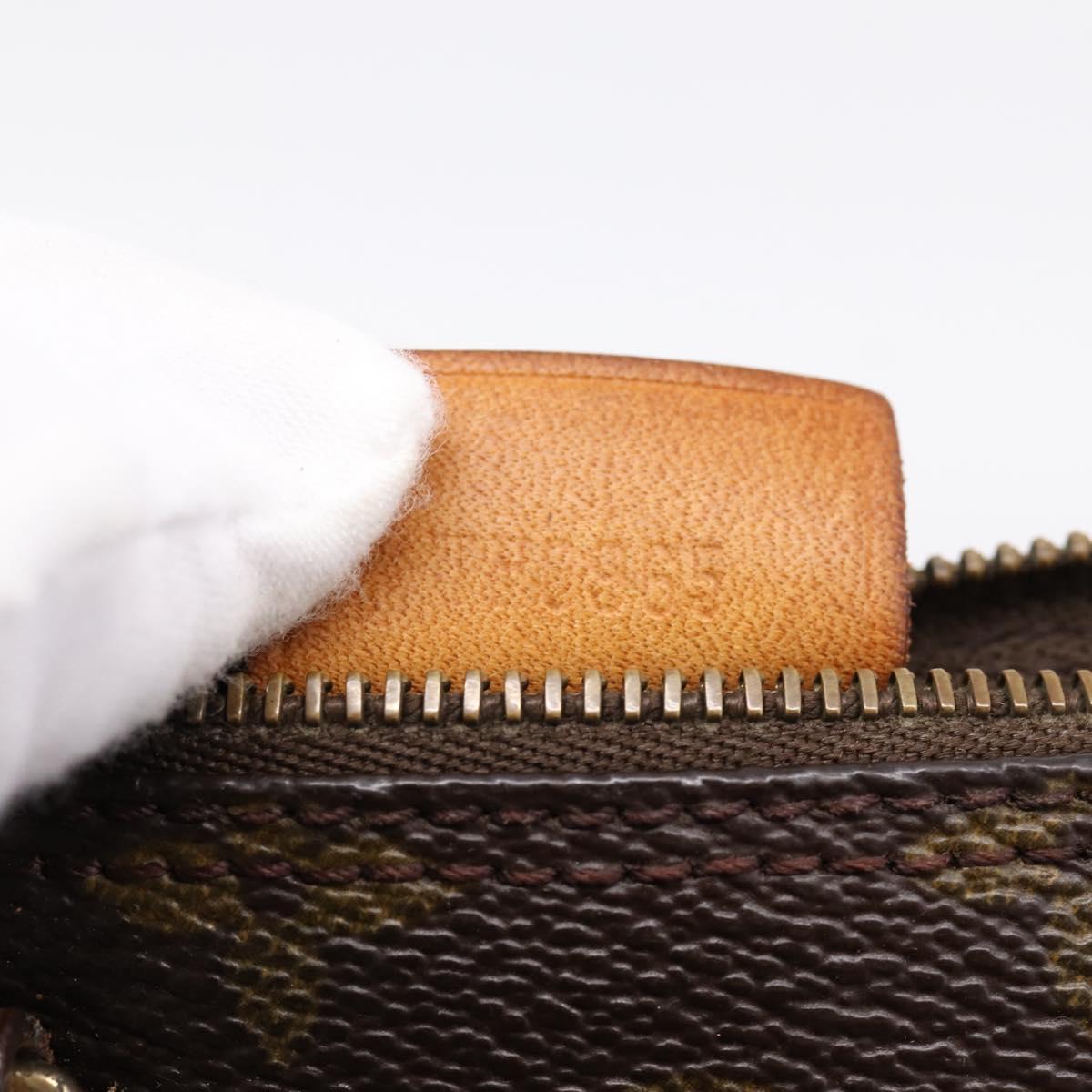 LOUIS VUITTON Monogram Mini Speedy Hand Bag M41534 LV Auth 201349