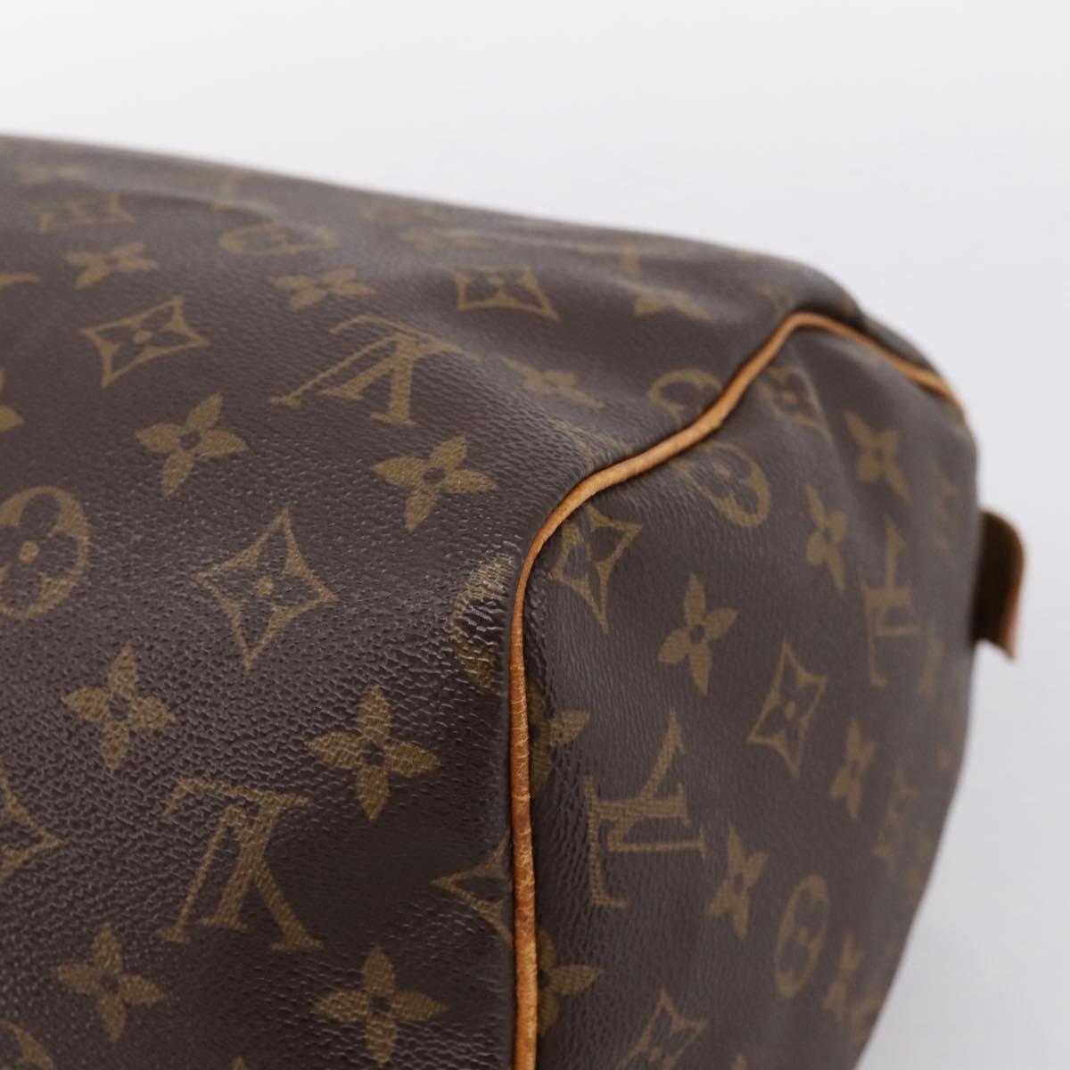 LOUIS VUITTON Monogram Speedy 30 Hand Bag M41526 LV Auth 201356