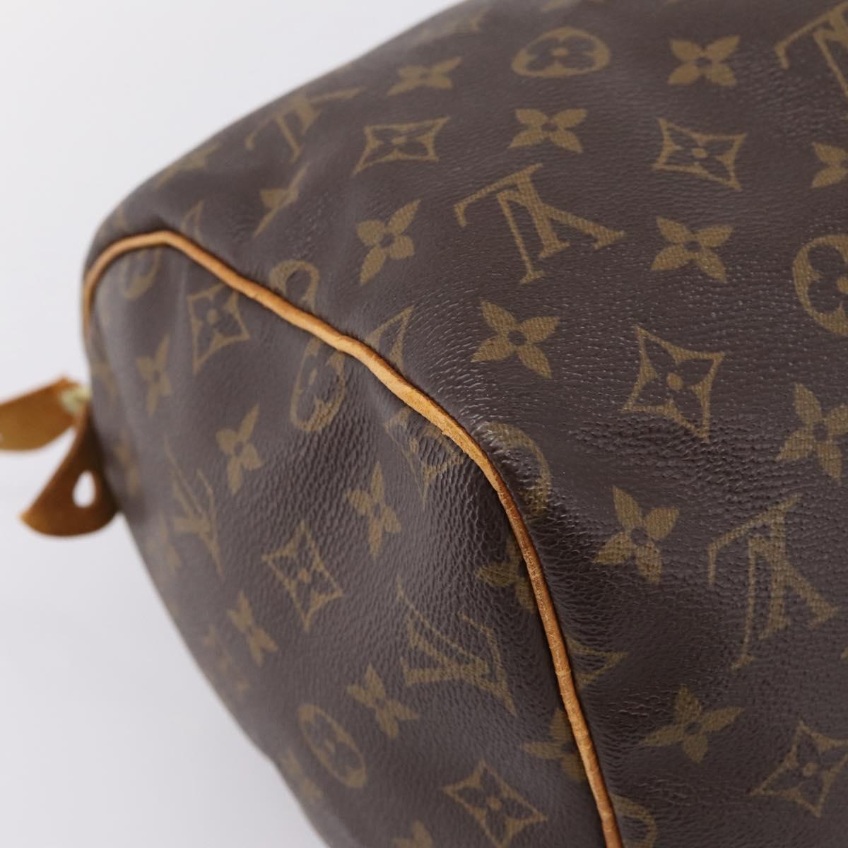 LOUIS VUITTON Monogram Speedy 30 Hand Bag M41526 LV Auth 201356