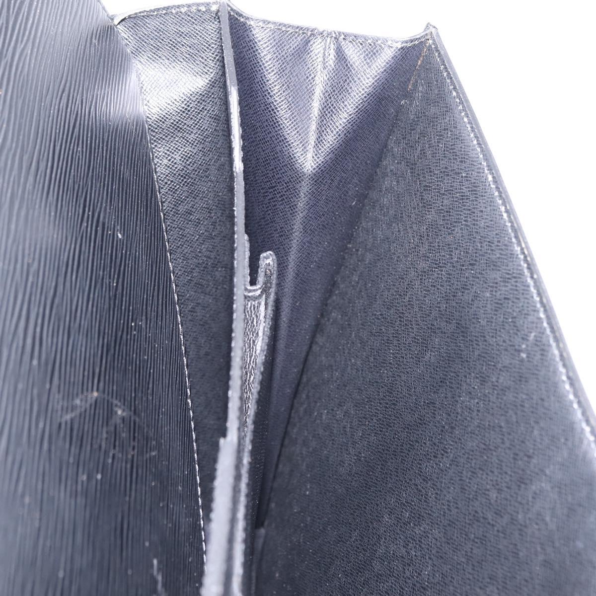LOUIS VUITTON Epi Serviette Conseiller Business Bag Black M54422 LV Auth 201359