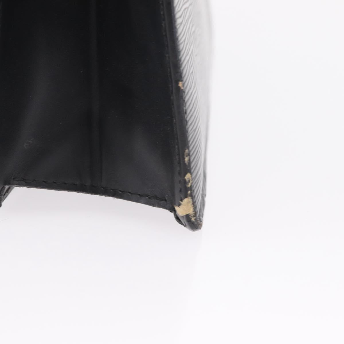 LOUIS VUITTON Epi Serviette Conseiller Business Bag Black M54422 LV Auth 201359